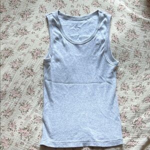 Women's Soft Gray Brandy Melville Tank Top